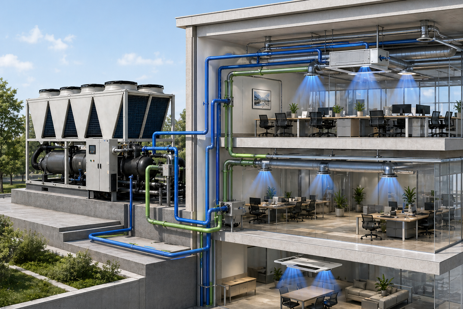 Chiller plant operation
